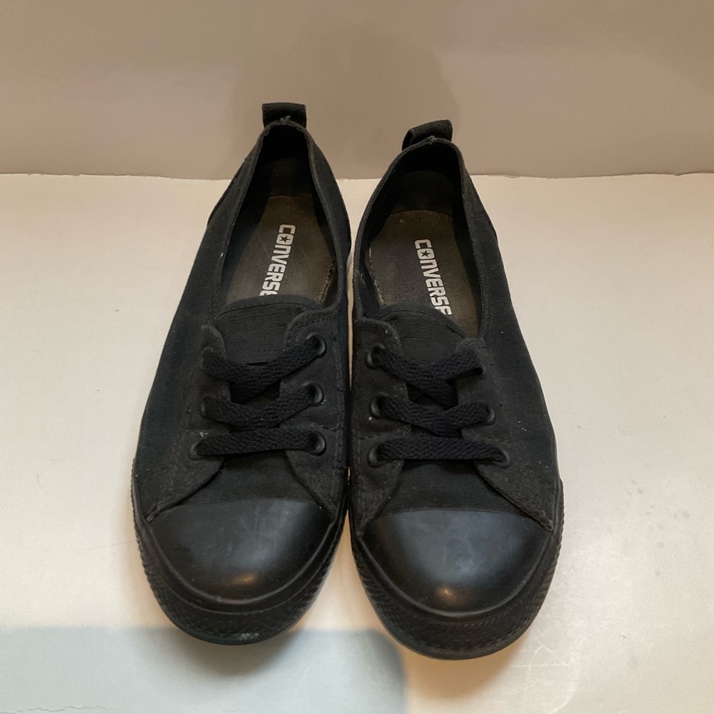 Converse Ballet lace slip All Black Shoe